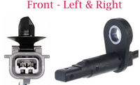 4 x ABS Wheel Speed Sensor  Front Rear Left/Right Fits Nissan Juke 2011-2017 AWD