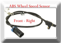Set of 2 ABS Wheel Speed Sensor Front Left & Right Fits: Cadillac Chevrolet GMC