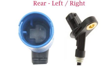 2 ABS Wheel Speed Sensor Rear Left & Right Fits: Z4 2003-2008 , Z8 2000