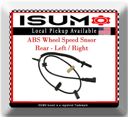 ABS Wheel Speed Sensor With Connector Rear L/R Fits Buick Chevrolet GMC Saturn