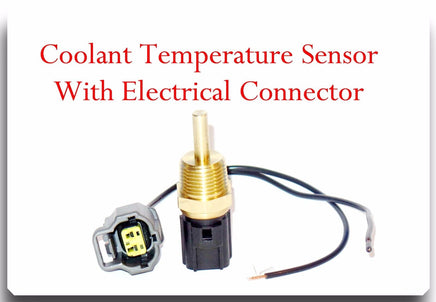 Temperature Sensor W/ Connector Fits: Chrysler Dodge Hyundai Mitsubishi