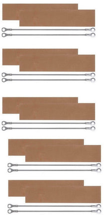 10 Heating Elements 3 mm +10 PTFI Sheets) For Impulse Sealer 12" /300mm PFS300