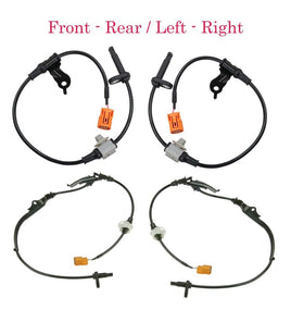 Set of 4 ABS Wheel Speed Sensor Front-Rear L/R Fits Acura TSX 2004-2008