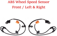 2x ABS Wheel Speed Sensor & Connector Front L/R Fits MDX 01-06 Pilot 03-08