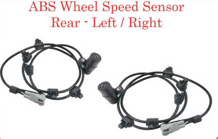 4 X ABS Wheel Speed Sensor & Connectors  Front-Rear L/R Fits:Sequoia 2001-2007