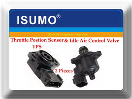 Throttle Positon Sensor & Idle Air Control Valve Fits: Chrysler Dodge Mitsubishi