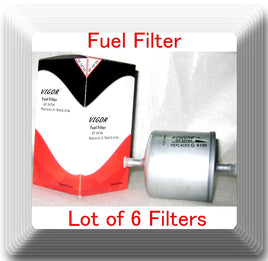 Lot of 6 Fuel Filter F54794 Fits: Ford Isuzu Jaguar Mazda Mercury Nissan Volvo &