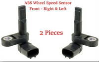 4 ABS Wheel Speed Sensor & Connector Front-Rear L/R Fits Lexus 2006-2017