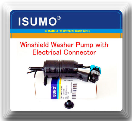 WWP110 Windshield Washer Pump W/Connector Fits: GM GMC Isuzu Saab Saturn 02-17 