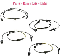 4 X ABS Wheel Speed Sensor Front-Rear / Left Right Fits Nissan Murano 2015-2024