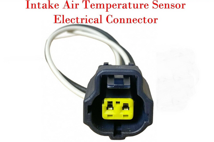 Intake Air Temperature Sensor & Connector Fits Ford F250 F350 F450 F550 V8 6.7L