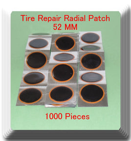 1000 Pieces TP-052 Round Radial Repair Tire Patch Medium Size 52 MM High Qualit