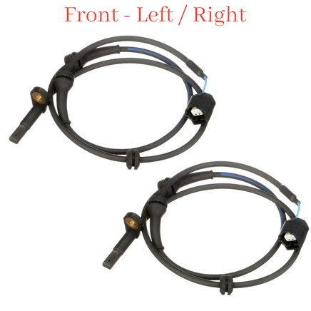 4x ABS Wheel Speed Sensor & Connector Front-Rear  L/R For Nissan Quest 2011-2017