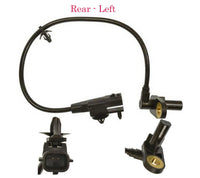 4x ABS Wheel Speed Sensor & Connectors Front Rear L/R Fits Nissan 370Z 2010-2019