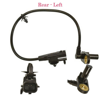 4x ABS Wheel Speed Sensor & Connectors Front Rear L/R Fits Nissan 370Z 2010-2019