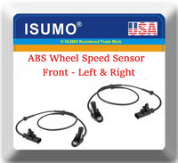 4x ABS Wheel Speed Sensor Front -Rear Left & Right Fits Land Rover LR3 2005-2009