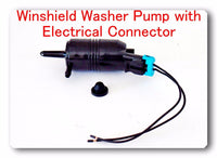 Windshield Washer Pump W/ Electrical Connector Fits: Chevrolet GMC 2007-2018