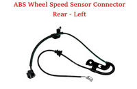 2 ABS Wheel Speed Sensor W/ Connectors Rear Left & Right Fits ES350 Camry Solara