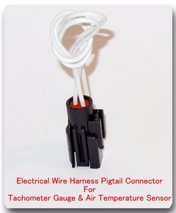 Pigtail 2 wire harness connector of Air Charge Temperature Sensor For Ford Mazda