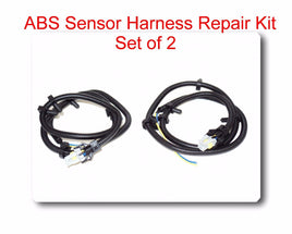 Set 2 Multifit ABS Wheel Speed Sensor Wire Harness Plug Pigtail 10340314 for GM