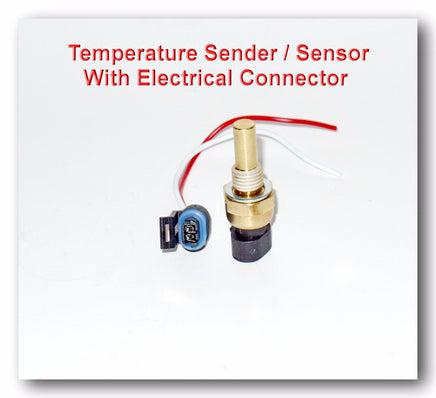 Coolant Temperature Sensor W / Connector Fits:: Buick Cadillac Chevrolet  GMC &