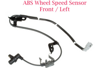 2x ABS Wheel Speed Sensor & Connector Front L/R FitsHighlander 2001-2003 AWD FWD