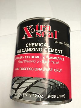 X-Tra Seal Tire Tube Patch Chemical Vulcanizing Cement 32oz (.9436 Liters)