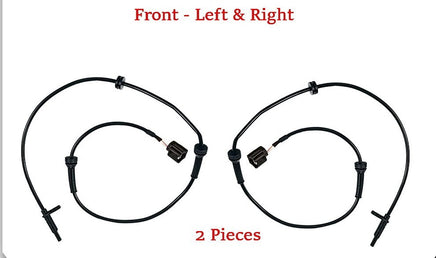 2x ABS Wheel Speed Sensor & Connector Front L/R Fits: JX35 2013 QX60 Pathfinder