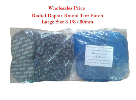 1000 pc Radial Tire Repair Round Patch Assortment SMALL MEDIUM LARGE V-PRO BRAND