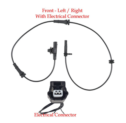 ABS Wheel Speed Sensor & Connector Front Left/Right Fits Nissan Altima 2019-2024