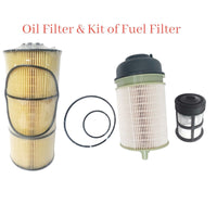 Oil & Fuel Filter Kit Fits For Detroit DD13 / DD15 / DD16 57909 / WF10103