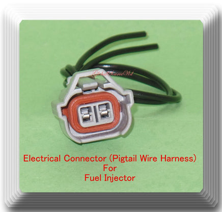 Electrical Connector of Fuel Injector FJ744 Fits Frontier 2005-2018 NP300 16-17