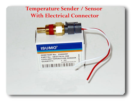 Coolant Temperature Sensor W/ Electrical Connector Fits: Chevrolet 1985 to 2011