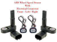 ABS Wheel Speed Sensor & Connector Front L/ R For GS350 IS250 IS350 LS460 LS600H