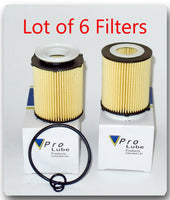 Lot 6 Oil Filter Fits: Infiniti Q30 Q50 QX30 Mercedes A B C E GLA GLC 1.6L 2.0L