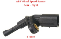 ABS Wheel Speed Sensor W/ Connector Rear Right Fits Audi Porsche VW 2005-2022