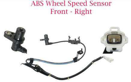 ABS Wheel Speed Sensor Front Right Fits Toyota Highlander 2001-2003 AWD FWD