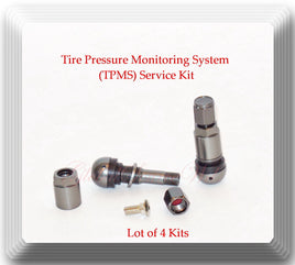 4 Kits Tire Pressure Monitoring System(TPMS)Sensor Service Kit Fits: Audi BMW &
