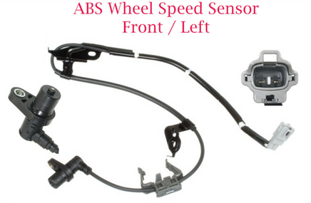 ABS Wheel Speed Sensor & Connector Front Left Fits Highlander 2001-2003 AWD FWD