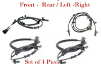 Set of 4 ABS Wheel Speed Sensor Front Rear Right & left Fit FORD F150 2011-2014