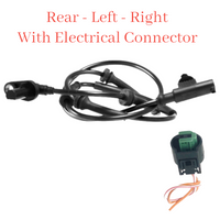 ABS Wheel Speed Sensor W/Connector Rear-Left or Right LR3 LR4 Range Rover Sport