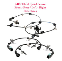 4 x ABS Wheel Speed Sensor Front left Right Fits Honda Civic 2017-2021 Hatchback