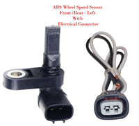 89543-04020 ABS Wheel Speed Sensor & Connector Front /Rear Left For Lexus Toyota