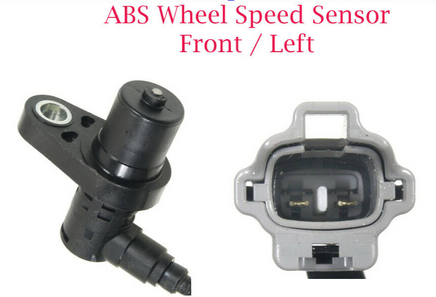 ABS Wheel Speed Sensor & Connector Front Left Fits Highlander 2001-2003 AWD FWD