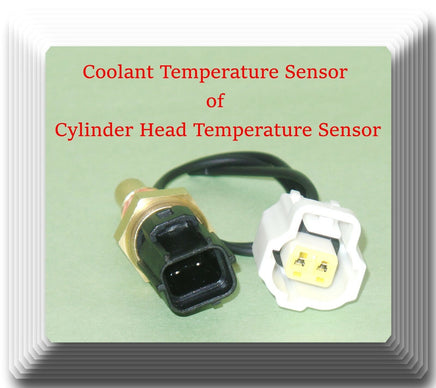 Engine Cylinder Head Temperature Sensor w/ Connector For Ford Lincoln Mercury