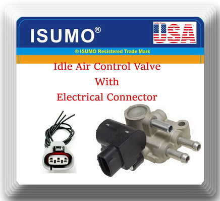 Idle Air Control Valve W/ Connector Fits: Honda Accord  2.3L I4 1998-2002