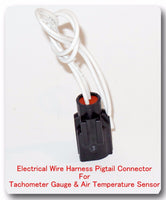 Pigtail 2 wire harness connector of Air Charge Temperature Sensor For Ford Mazda