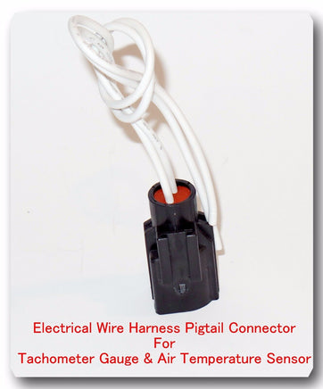 Pigtail 2 wire harness connector of Air Charge Temperature Sensor For Ford Mazda