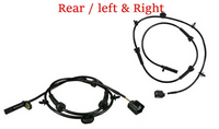 4x ABS Wheel Speed Sensor & Connector Front Rear L/R Fits: JX35 QX Pathfinder