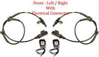 2 x  ABS Wheel Speed Sensor W/Connector Front L/R Range Rover Evoque Discovery
